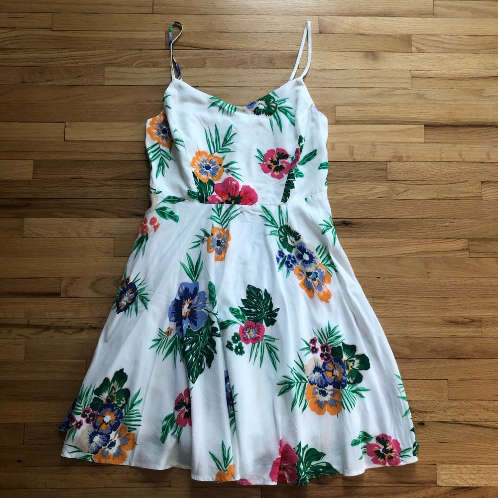 Old Navy summer dress size M floral print